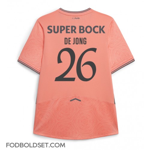 Porto Luuk de Jong #26 Udebanetrøje 2025-26 Kortærmet